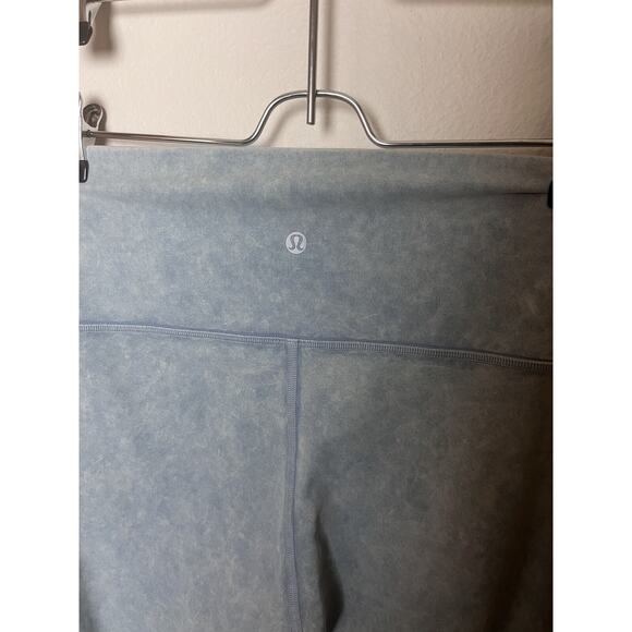 Lululemon Wunder Under High-Rise Leggings Snow Washed Chambray 21” - Picture 5 of 7